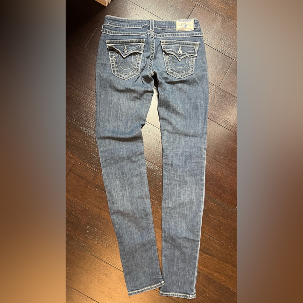 True Religion Women's Skinny Jeans in Blue